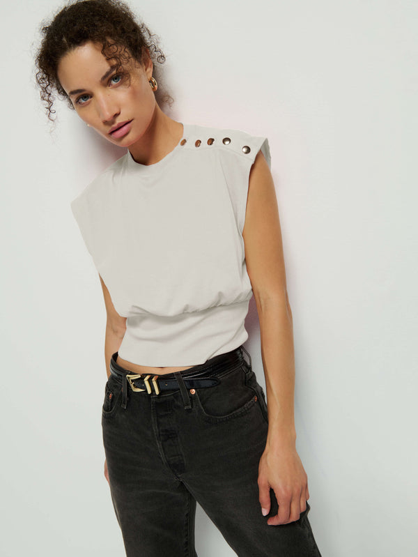 Nation Marni Top in Porcelain Apparel & Accessories Nation
