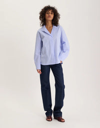 IDLF Noa Shirt in Blue Stripe