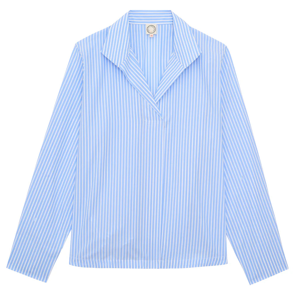 IDLF Noa Shirt in Blue Stripe