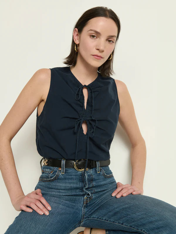 NATION Mimi Keyhole Top