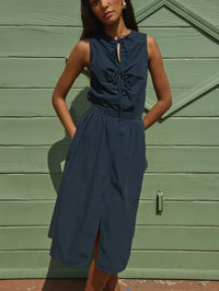 NATION Mimi Keyhole Top