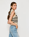 L&D Striped Sweater Vest Line & Dot