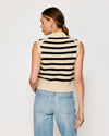 L&D Striped Sweater Vest Line & Dot