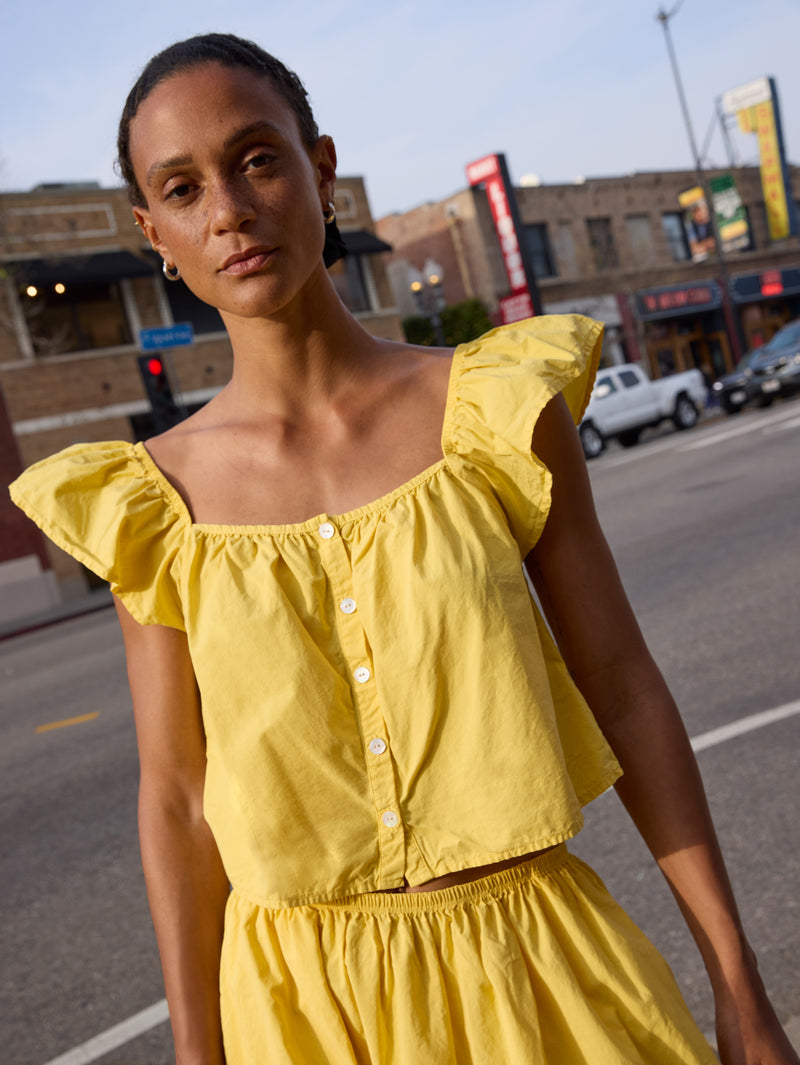 NATION Nataline Top in Sunshine