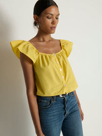 NATION Nataline Top in Sunshine