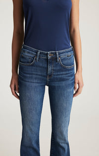 MAVI Vicky Bootcut Jeans in Dark Brushed Flex