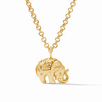 Julie Vos Elephant Pendant-Gold-OS Julie Vos