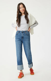 MAVI Savannah Cuffed in Classic Blue MAVI