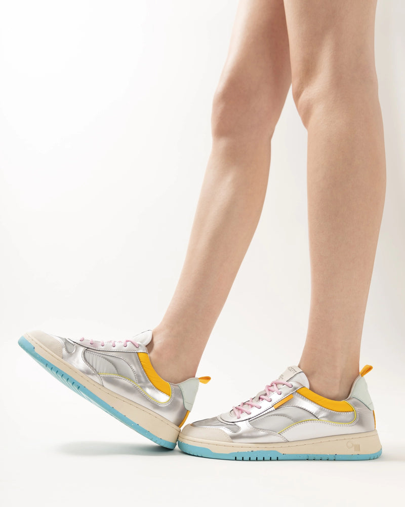 Oncept Porto Sneaker in Silver Flash Oncept