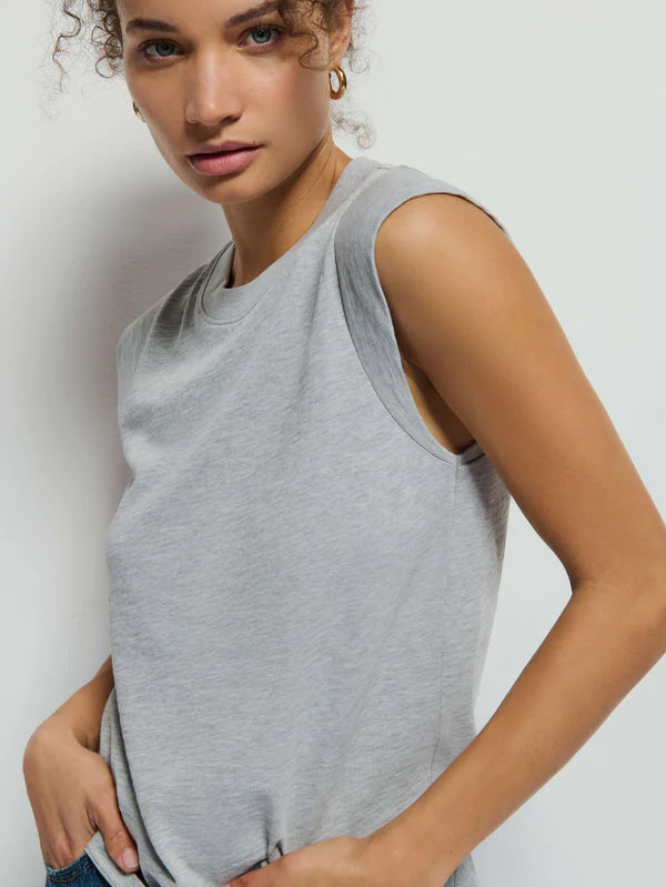 NATION Patti Muscle Tank in Grey