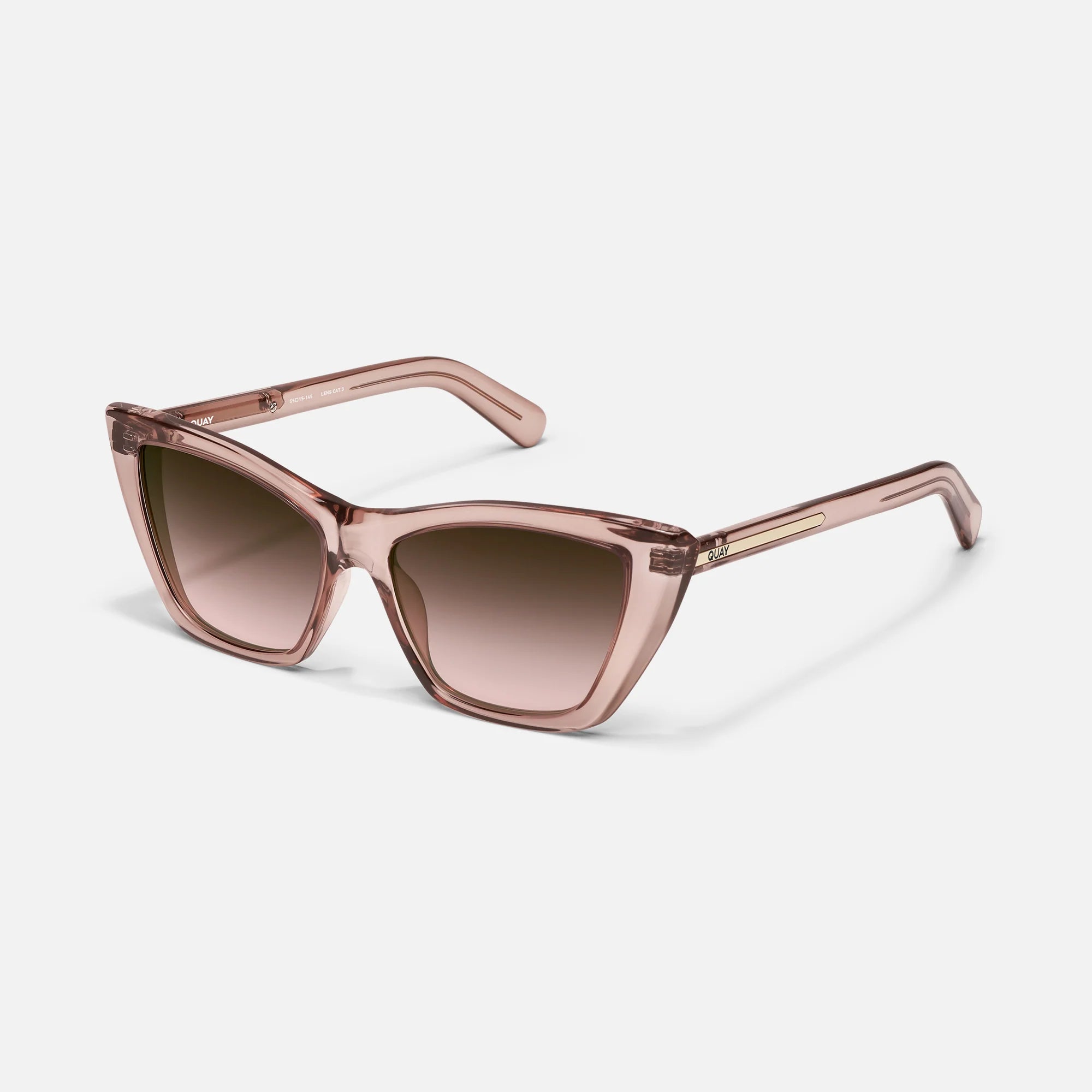QUAY Set in Stone Sunglasses Doe