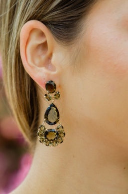 Rowan Earrings in Smokey