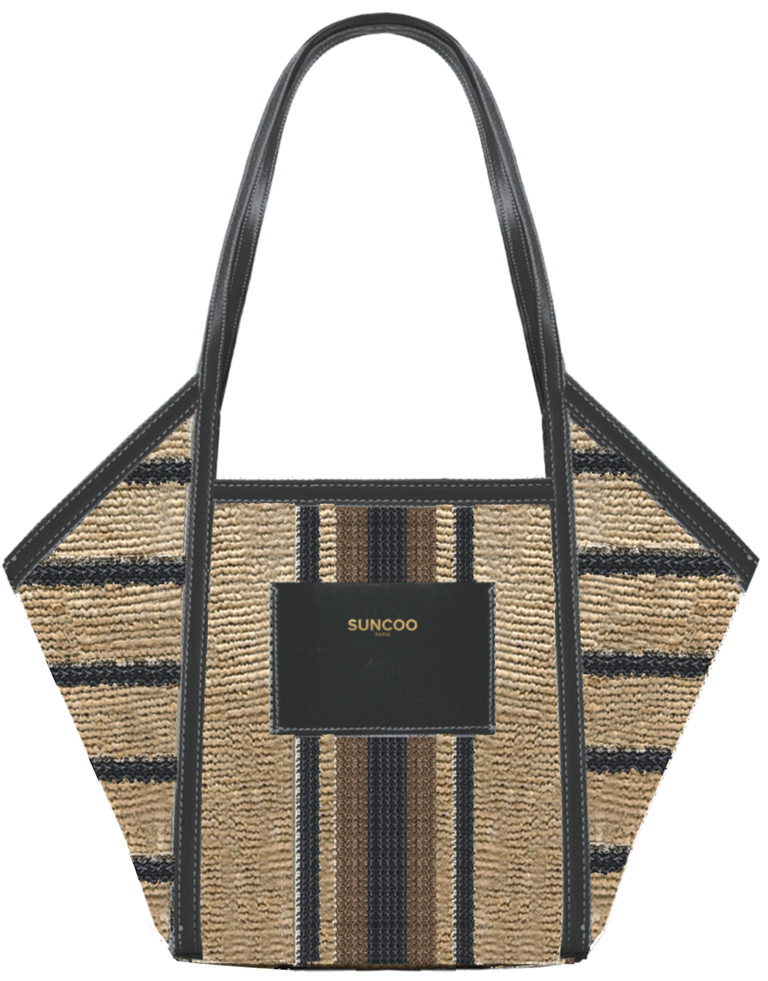 SUNCOO Akael Handbag in Beige