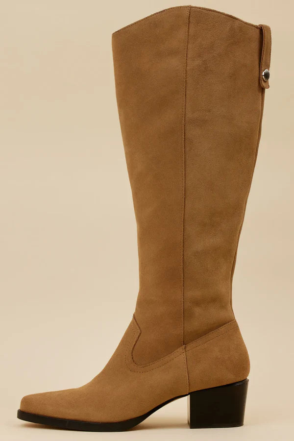 DOLCE VITA Virona Boot in Brown Suede