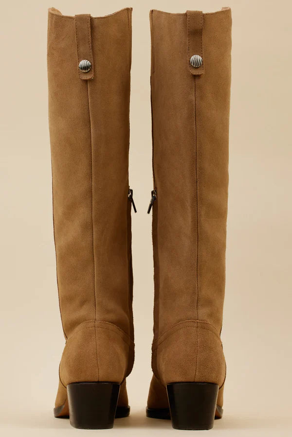 DOLCE VITA Virona Boot in Brown Suede
