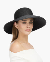 ERIC JAVITS Hampton Hat in Black