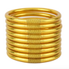 All Weather Bangle Gold L BudhaGirl LLC