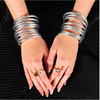 All Weather Bangle Silver S BudhaGirl LLC