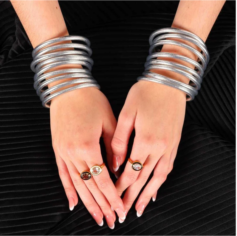 All Weather Bangle Silver M