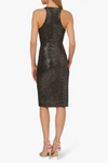 Adrianna Papell Black/Silver Mini Dress Adrianna Papell