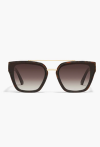 QUAY Sweet Talker in Tort/Brown QUAY