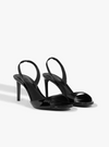 SCHUTZ Scarlet Slingbacks in Black