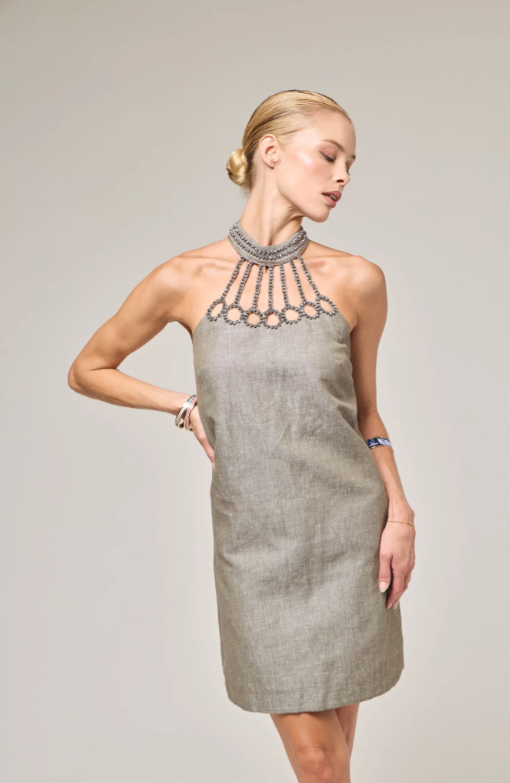 BTB Clarissa Dress in Grey