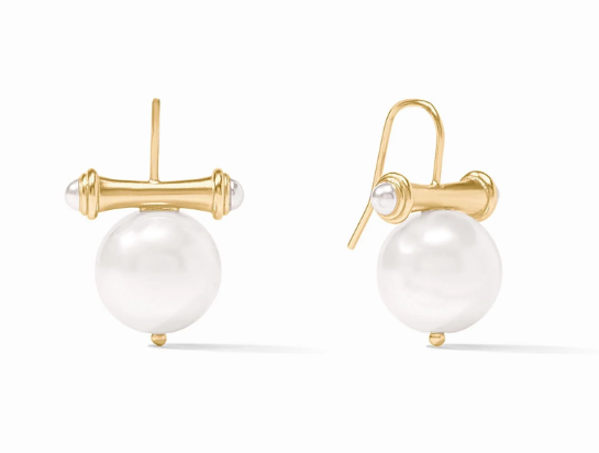 Bamboo Pearl Earrings