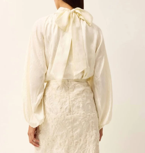 Marie Oliver Oryan Blouse Ivory