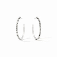 JULIE VOS SoHo Hoop in Silver L