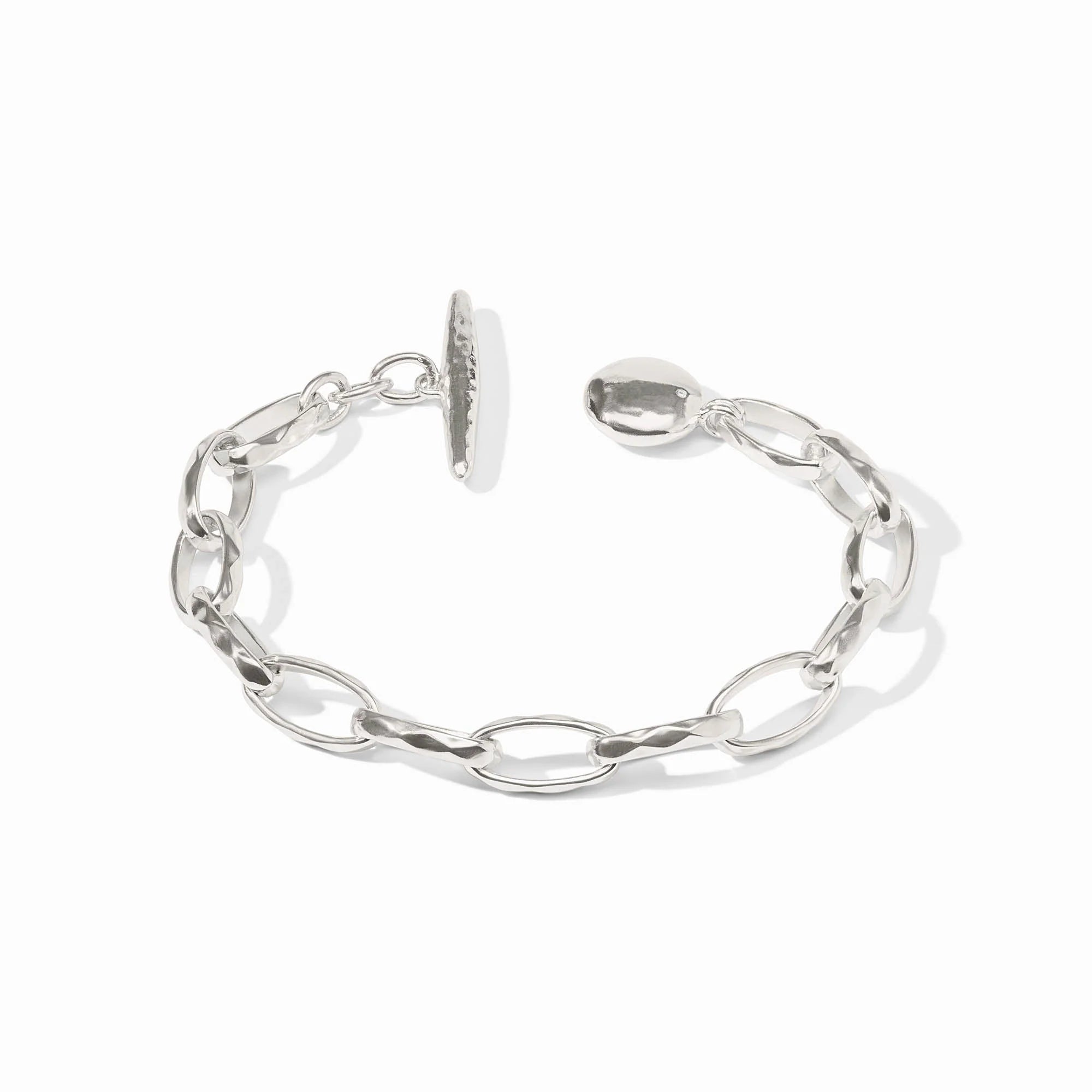 JULIE VOS Solara Link Bracelet in Silver