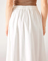 Sonnet Maxi Skirt in White Mersea