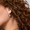 Julie Vos Tribeca Earring in Cubic Zirconia