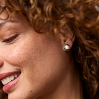 Julie Vos Tribeca Stud in Cubic Zirconia