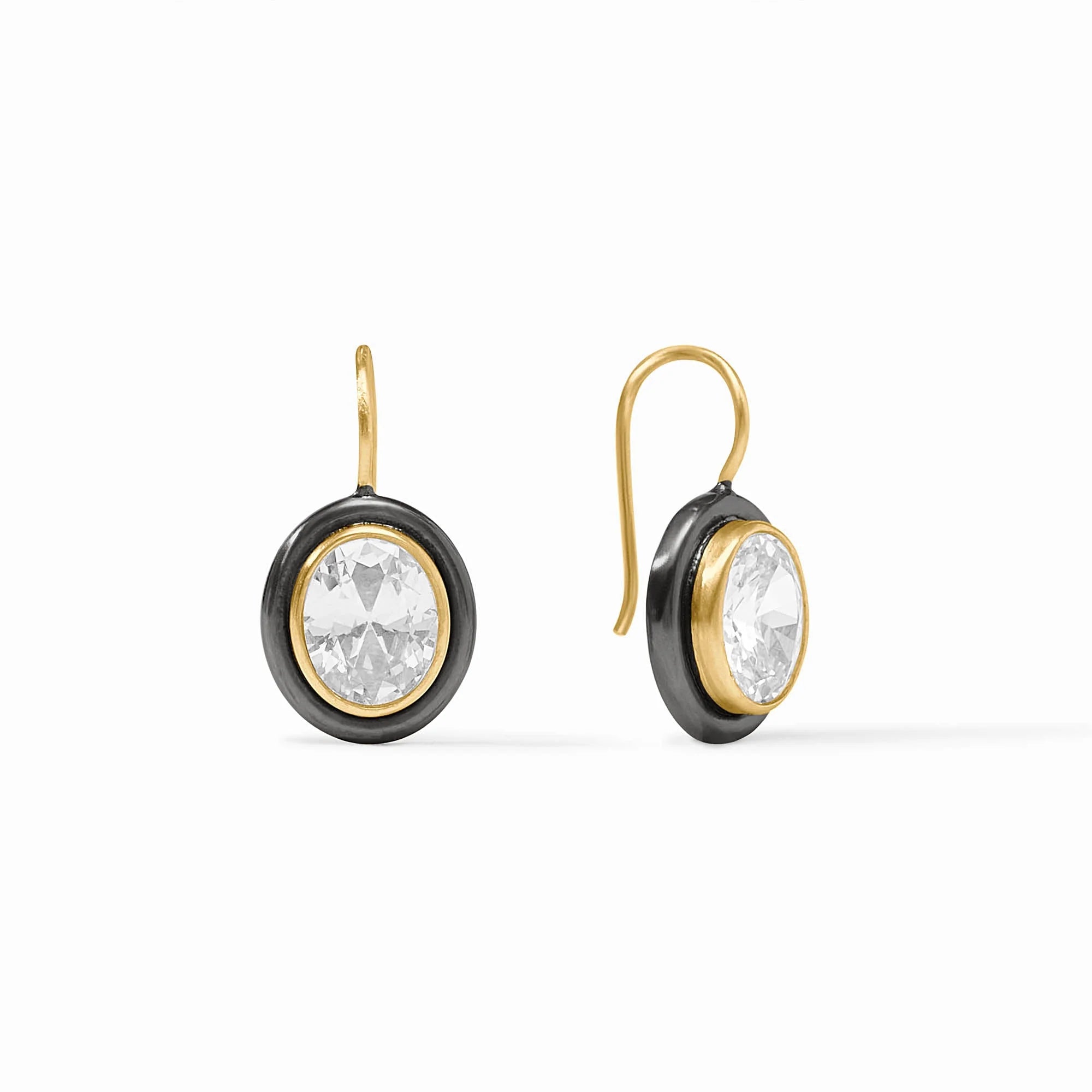 Julie Vos Tribeca Earring in Cubic Zirconia