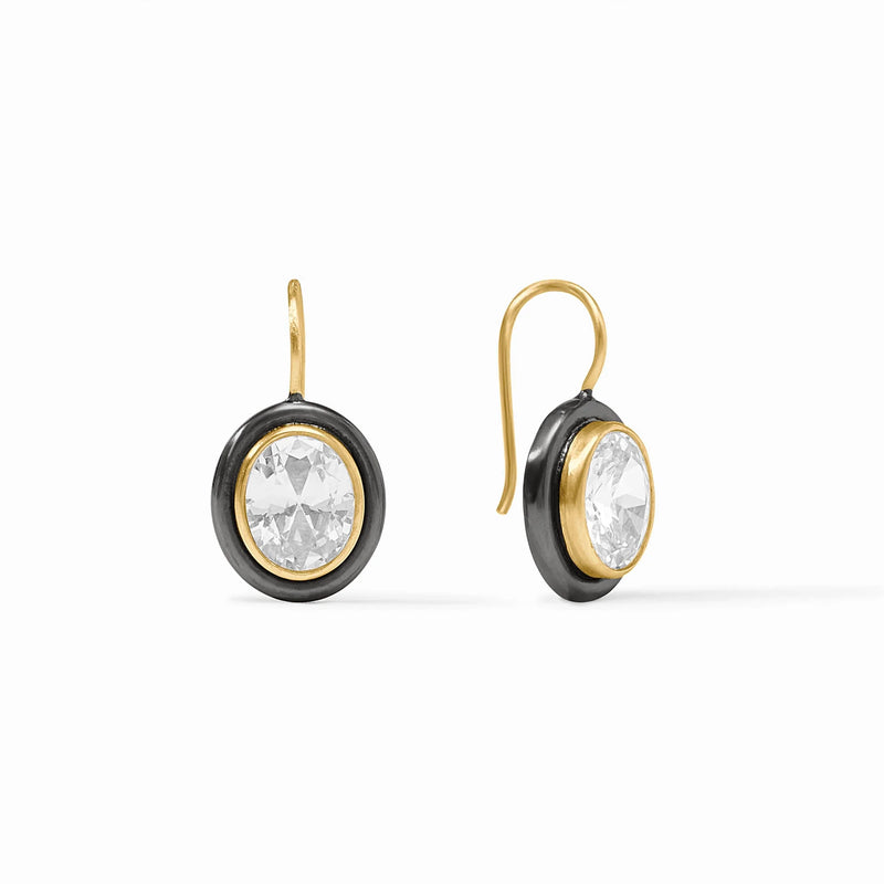 Julie Vos Tribeca Earring in Cubic Zirconia