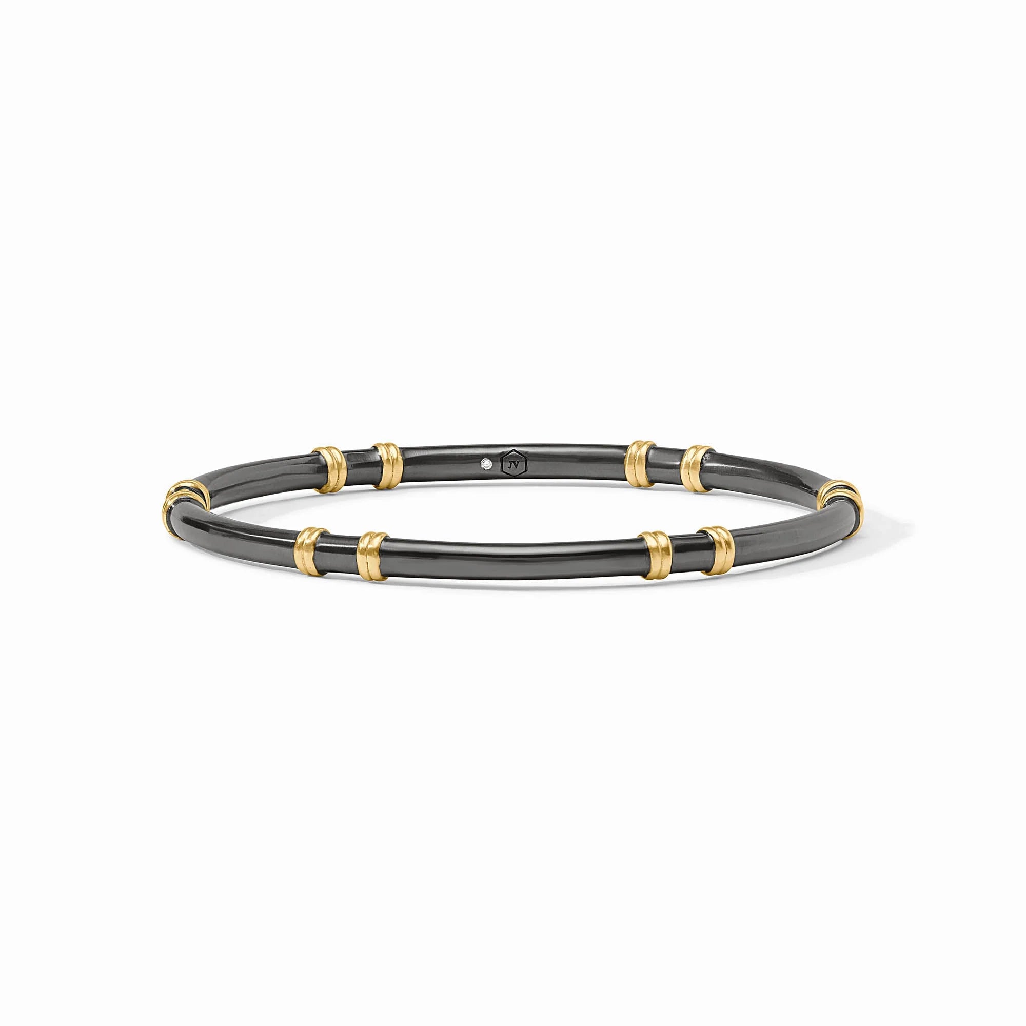 Julie Vos Tribeca Stacking Bangle-Mixed Metal-L