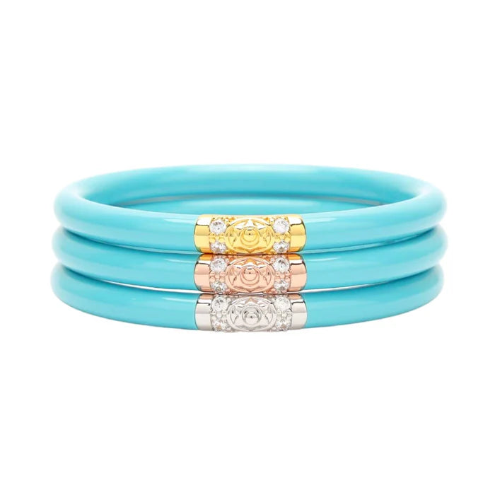 Three Kings All Weather Bangles in Turquoise