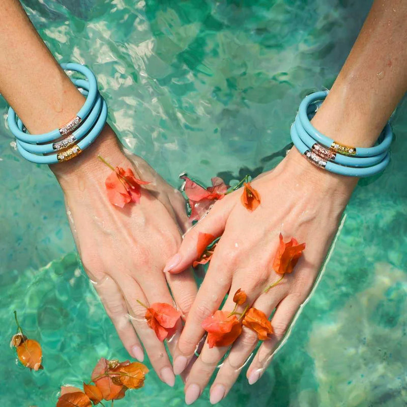 Three Kings All Weather Bangles in Turquoise