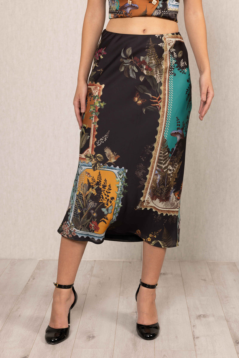 RANNA GIL Rosine Slip Skirt RANNA GIL