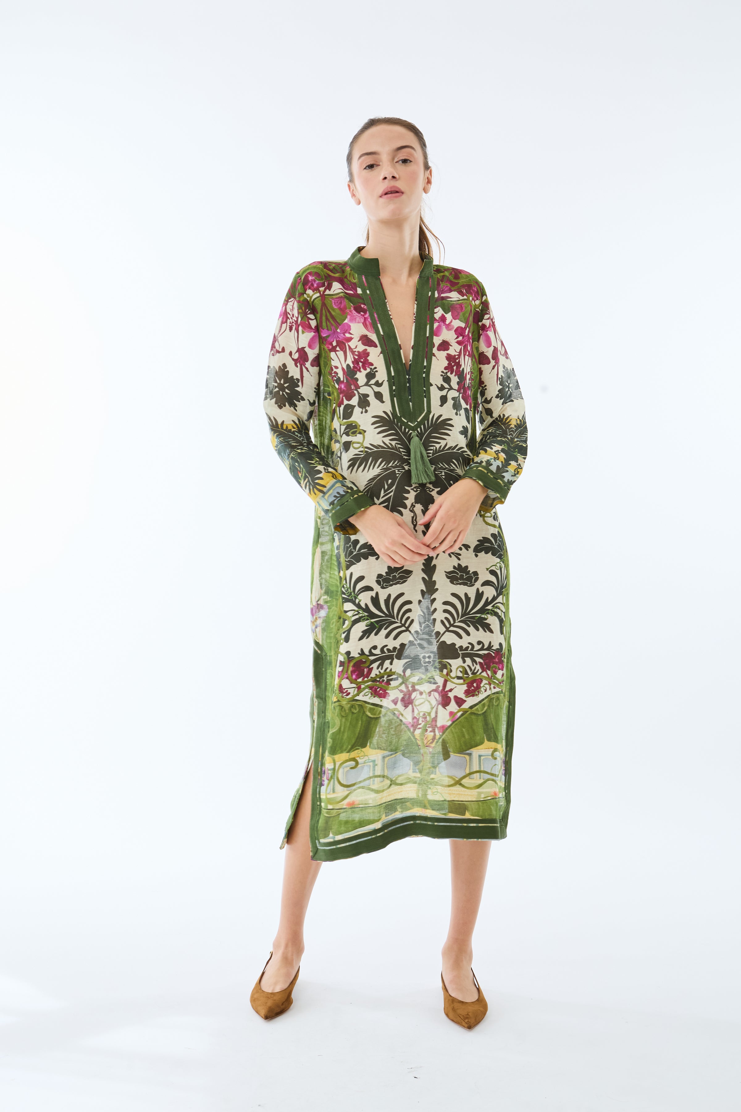 FSP Orchid Echo Linen Tunic
