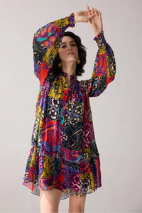 VERB Multi Printed Mini Dress VERB