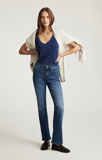 MAVI Vicky Bootcut Jeans in Dark Brushed Flex
