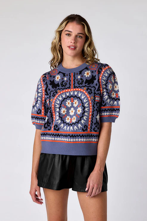 CROSBY Smith Sweater in Western Craft