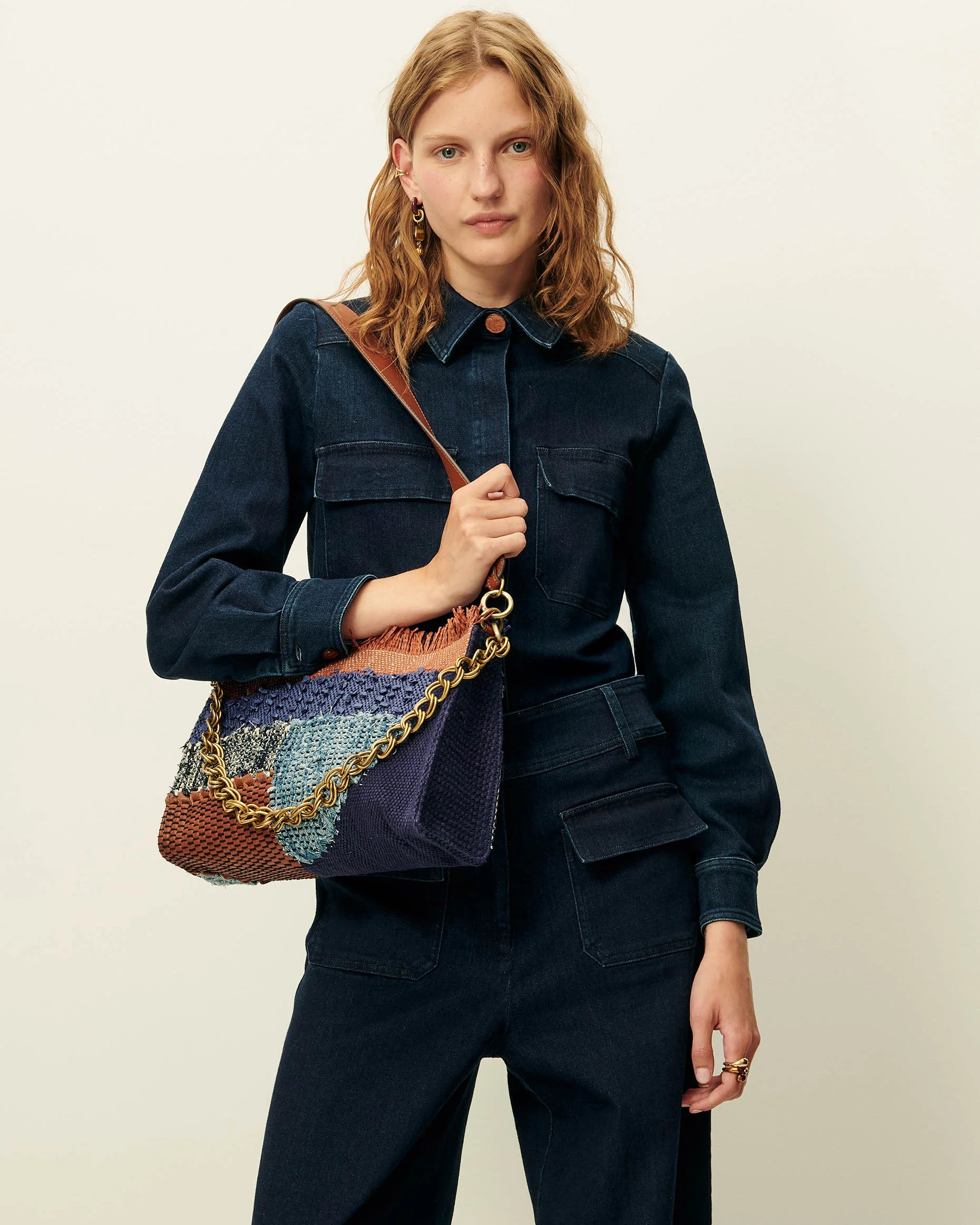 Sessun Farawa Handbag in Blue