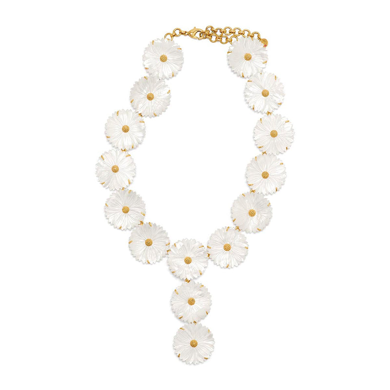 Mermaid Garden Floral Convertible Necklace, 16+2'' Capucine De Wulf