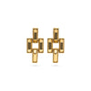 Pathway Post Small Link Earrings - Gold Capucine De Wulf