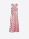 Vilagallo Sequin Zig Zag Dress Vilagallo