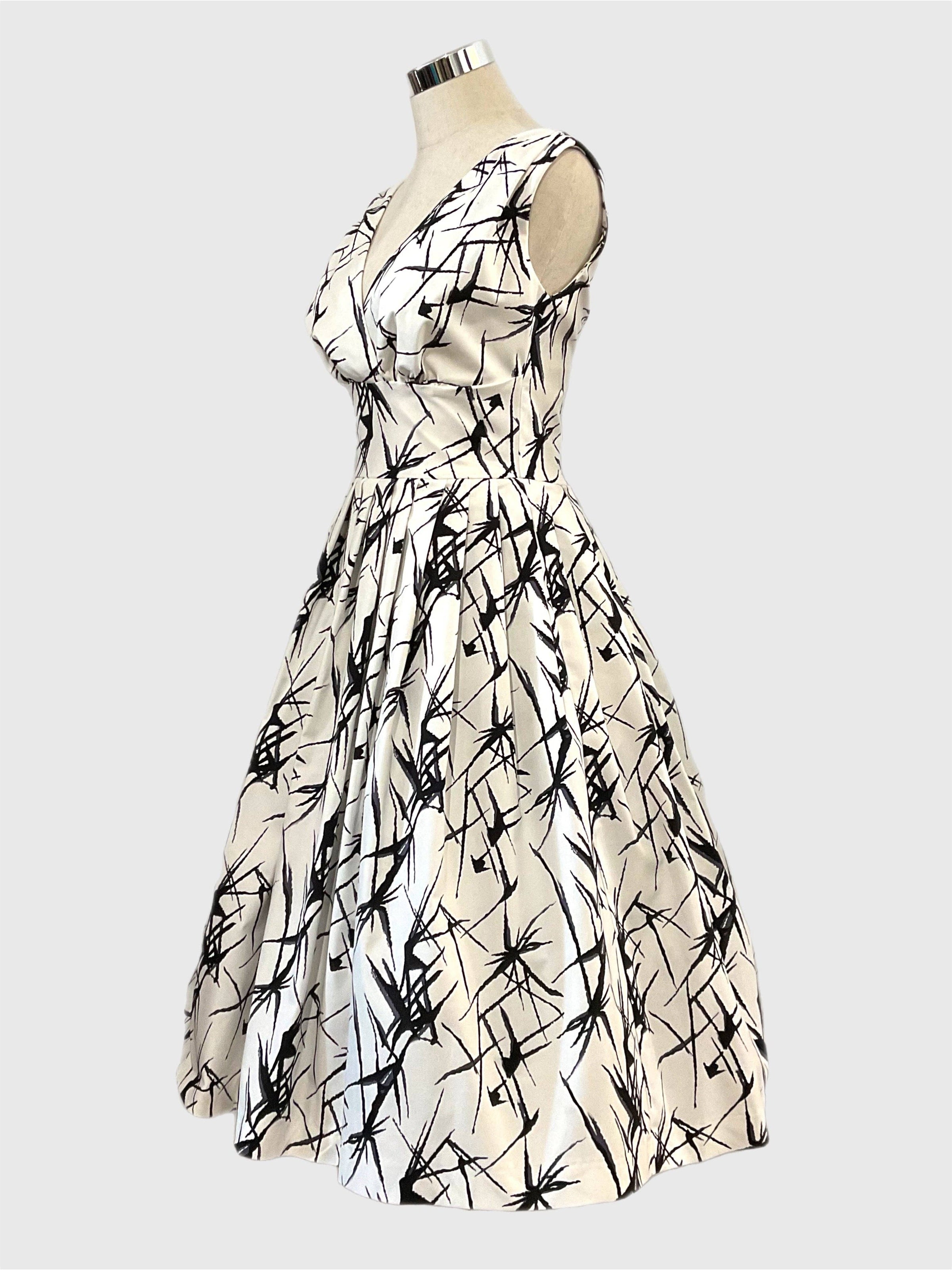 Vivian Bamboo 1950s Vintage Dress Retrospec'd Clothing