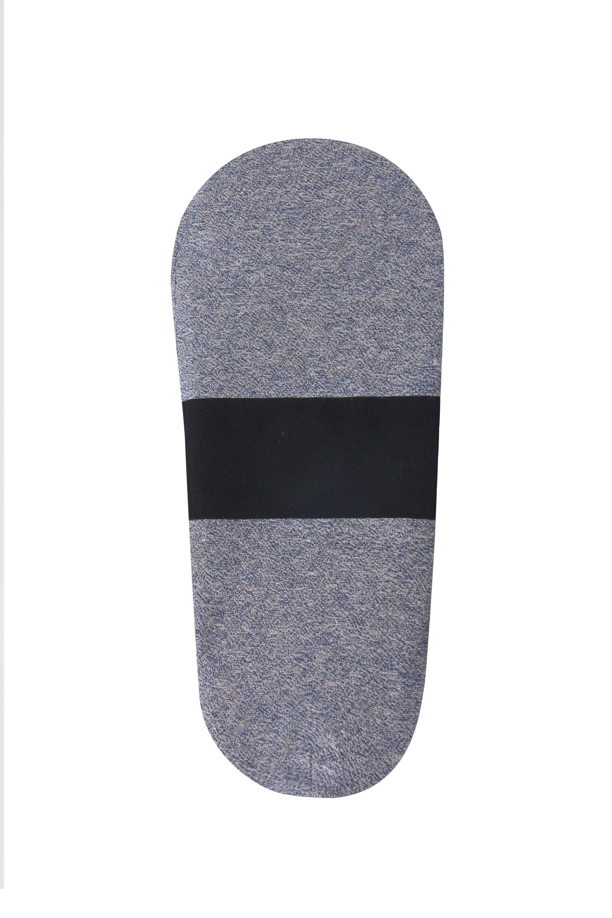 CLOUD Active No Show Socks: M / Blue Cloud